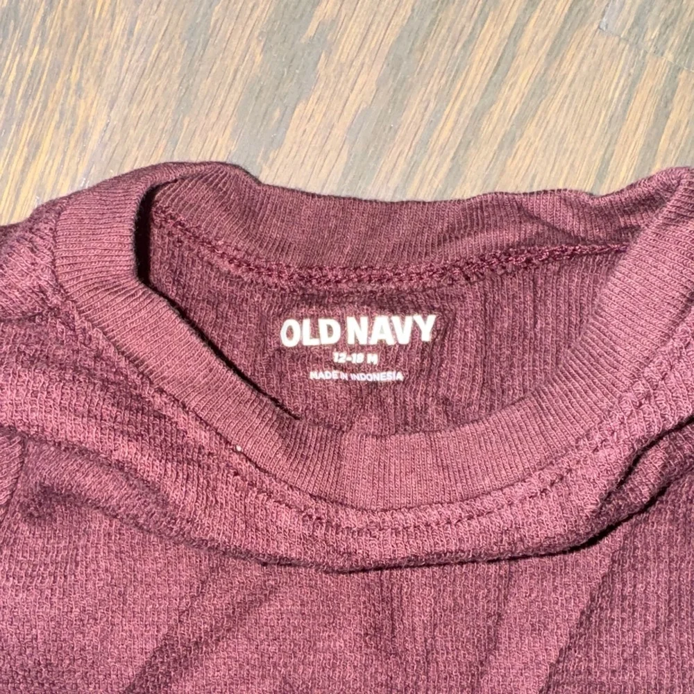 Old Navy Thermal-Knit Long Sleeve Tops 5-Pack | 12-18M
